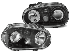 Lampy Reflektory VW GOLF 4 98-04R R32 LOOK 5