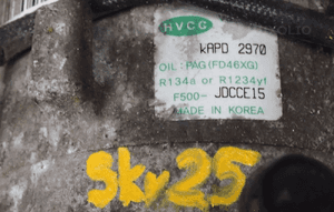 SPRĘŻARKA KLIMATYZACJI KIA CEED II 1,6 CRDI  F500-JDCCE15 4