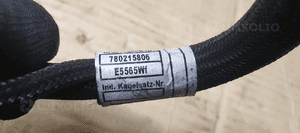 Wiązka instalacja świec żarowych BMW I E87 2.0D 7802158 7802157 6
