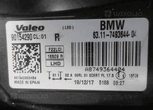 Lampa przednia przód prawa lewa bmw 2 F22 lift 2017-2021 20