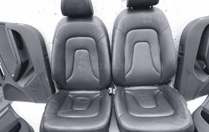 Fotele siedzenia skóra grzane manualne audi A4 B8 fl sedan 5