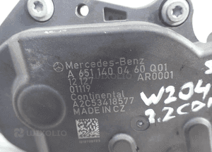 Zawór egr mercedes W212 2.2 cdi A6511400460Q01 radom 3