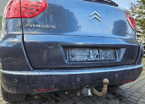 Citroen C4 Picasso I zderzak tył tylny PDC KENC 2