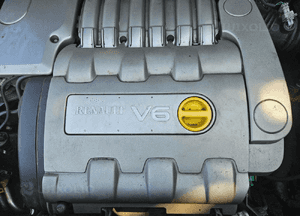 Renault Laguna II 2 osłona na silnik 3.0 V6    L7XM733 1