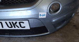 Zderzak przód przedni ford smax s-max błękitny halogeny 1
