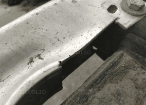 Belka zderzaka hak Porsche Macan Audi 8R0807313D 8