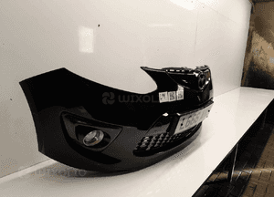 Zderzak przód przedni mazda 2 ii de A3F czarny halogeny 2