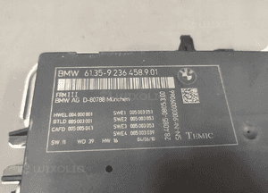 Bmw 7 F01 F02 moduł sterownik świateł temic 9236458 oryginał sprawny 8