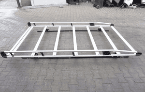 Bagażnik dachowy aluminiowy ford transit custom 1 i fl 2