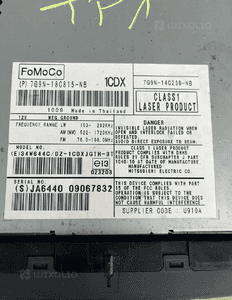 Radio CD 7G9N-14C230 Land Rover Freelander 2 II 2