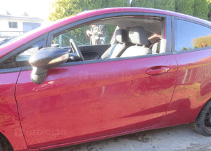 Drzwi przednie lewe ford fiesta MK7 vii 3D 8A61 M9 2008-2017 1