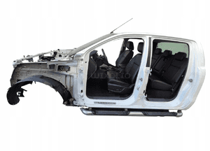 Orurowanie progowe boczne stopnie progi chrom rury ford ranger iv v 2012-18 15