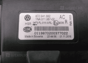HALOGEN PRAWY VW POLO 14- 6C0941662 5