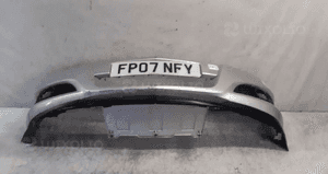 Zderzak przód przedni do opel astra h 3 iii lift fl halogeny Z157 srebrny 1