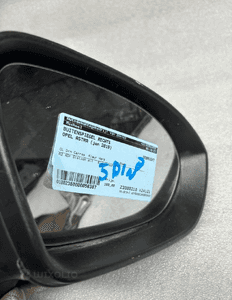 Lusterko prawe opel astra k v 5 5PIN eu org fv 7
