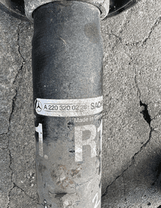 MERCEDES cl 215 amortyzator ABC S 220  przod prawy lewy blok przewody wahacz 9