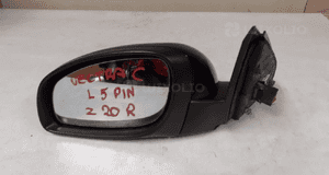 Lusterko elektryczne lewe opel vectra c  5PIN Z20R 2