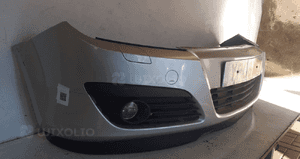 Zderzak przód przedni opel astra h 3 iii Z157 srebrny halogeny 3