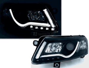 Lampy reflektory do audi A6 C6 4F od 04.2004 do 2008 roku do jazdy dziennej 3