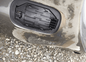 Mercedes c klasa 206 W206 sedan ćwiartka tylna prawa lewa błotnik tylny pas 3