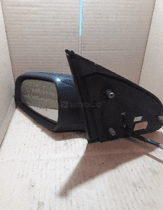 Lusterko lewe manualne opel astra h Z20R czarny 4