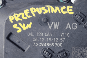 Przepustnica vw audi seat 04L128063T + kruciec  04L128637B komplet 6