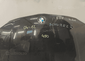BMW e87 e81 04-12 MASKA POKRYWA SILNIKA schwarz2 2