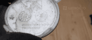 Zaślepka haka holowniczego zderzaka przód Citroen C3 I 9680073377 4