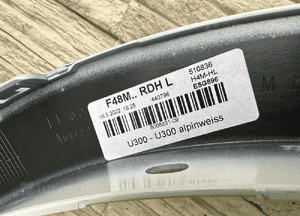 Listwa listwy na błotniki błotnik bmw X1 F48 A300 m pakiet 3