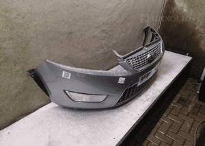 Zderzak przód przedni do ford mondeo MK4 iv 58 srebrny halogeny 4