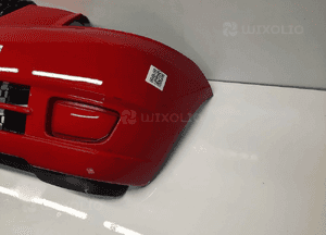 Zderzak przód przedni do kia picanto R1 czerwony 4