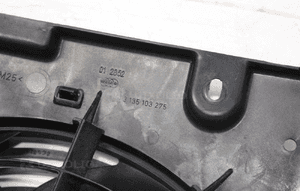 Wentylator chłodnicy klimatyzacji OPEL ASTRA G, ZAFIRA A 3135103275 3