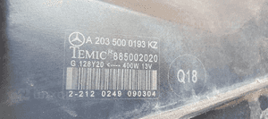 Wentylator chłodnicy wiatrak Mercedes W209 1.8 Kompresor A2035000193 7