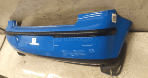 Zderzak tył tylny vw volkswagen polo 9N 9N3 LW5Z niebieski 3