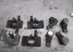 MERCEDES E 207 212 koszyczki PDC mocowanie czujnika parktronic czujnik 1