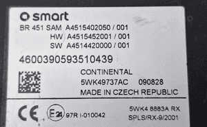 Mercedes-Benz W451 Skrzynka / Moduł BEZPIECZNIKÓW SAM A4515402050 3