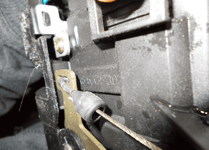 Zamek Drzwi Prawy Przód AUDI A6 C6 PA66GF30 6