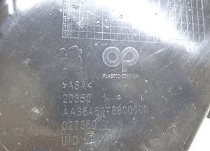 Peugeot 308 10-13 kratka lewa przód atrapa zderzaka AA3546078800000 11