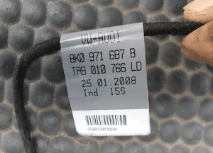 Wiazka Drzwi 8K0971029B 8K0971030B 8K0971687B Instalacja Przod Tyl Lewa Prawa AUDI A4 B8 Sedan Kombi 36