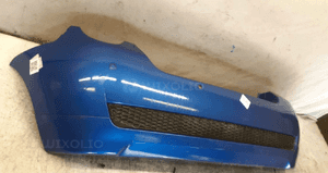 Zderzak tył tylny do chevrolet aveo T250 33U niebieski pdc czujniki 4