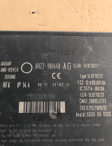 Moduł KEYLESS AH22-19H440 Range Rover Sport L320 Lift 2009-13 2