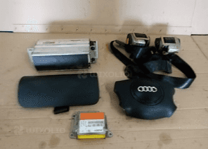 Zaślepka konsoli poduszki pasy AIRBAG zestaw naprawczy Audi A3 8L 1