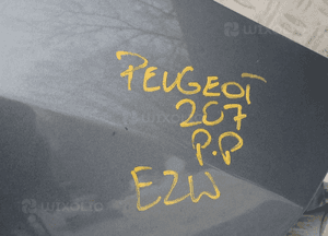 Błotnik prawy przód peugeot 207 ezw 3