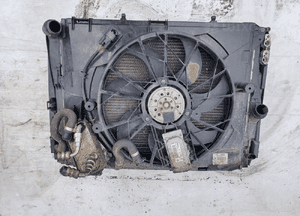 Bmw E81 E87 E90 E91 chłodnice komplet wentylator 7561711 7563259 7