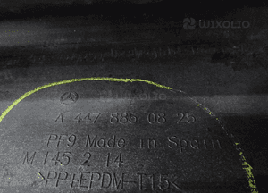 Zderzak przedni mercedes vito W447 a4478850825 PDC6 llu 14