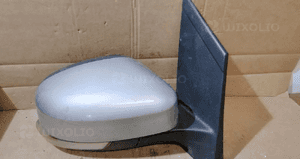 #LUSTERKO PRAWE 6 PIN FORD FOCUS II 2 LIFT 03 SREBRNY USZKODZONE 2