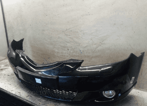 Zderzak przód przedni mazda 3 czarny 35N spryskiwacze lamp xenon halogeny 2