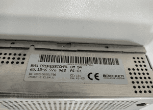 Radio tuner radia becker bmw X5 E53 65.12 6976963 2003-2006 lift 4