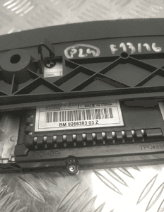 BMW F06 F12 F13 WYŚWIETLACZ MONITOR 9266383 9