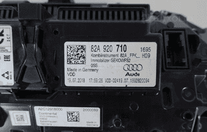 LICZNIK VIRTUAL ZEGARY LCD AUDI A1 82A 82A920710 5